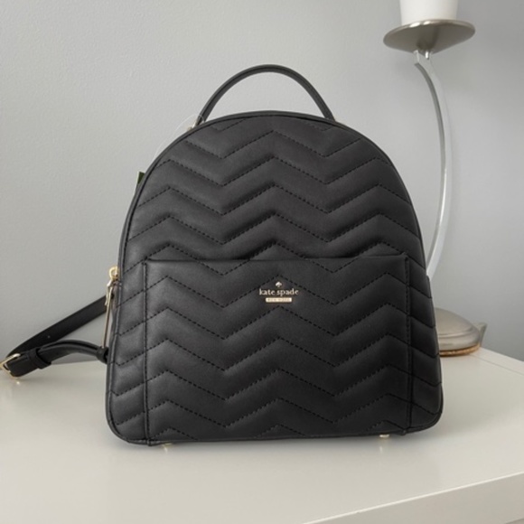 Kate Spade Ethel Quilted Leather Backpack NWT main image 5